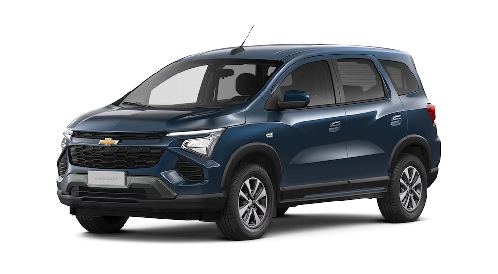 Conheça o novo Spin 2027 no modelo LT e cor Azul Boreal