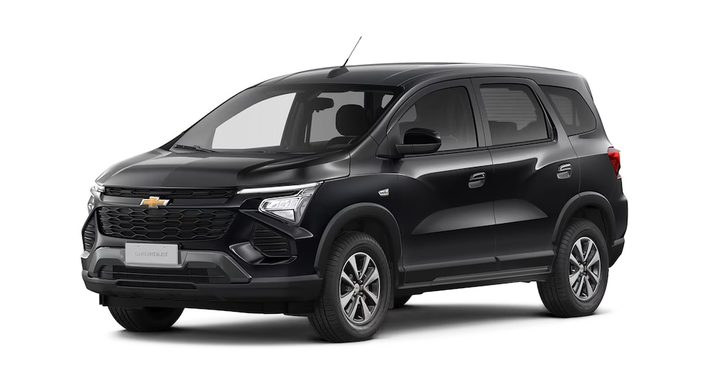 Conheça o novo Spin 2027 no modelo LT e cor Preto Ouro Negro